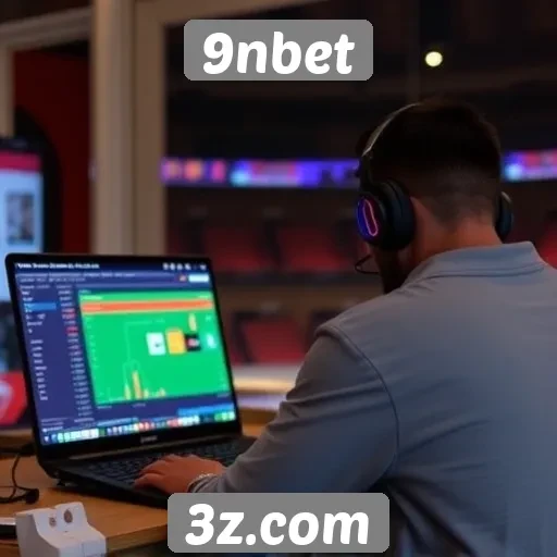 Avaliação da interface do site 9nbet